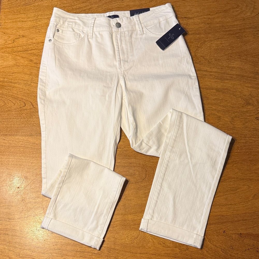 Nydj White Slimming Boyfriend Jeans